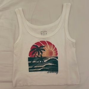 BillaBong crop tank top!